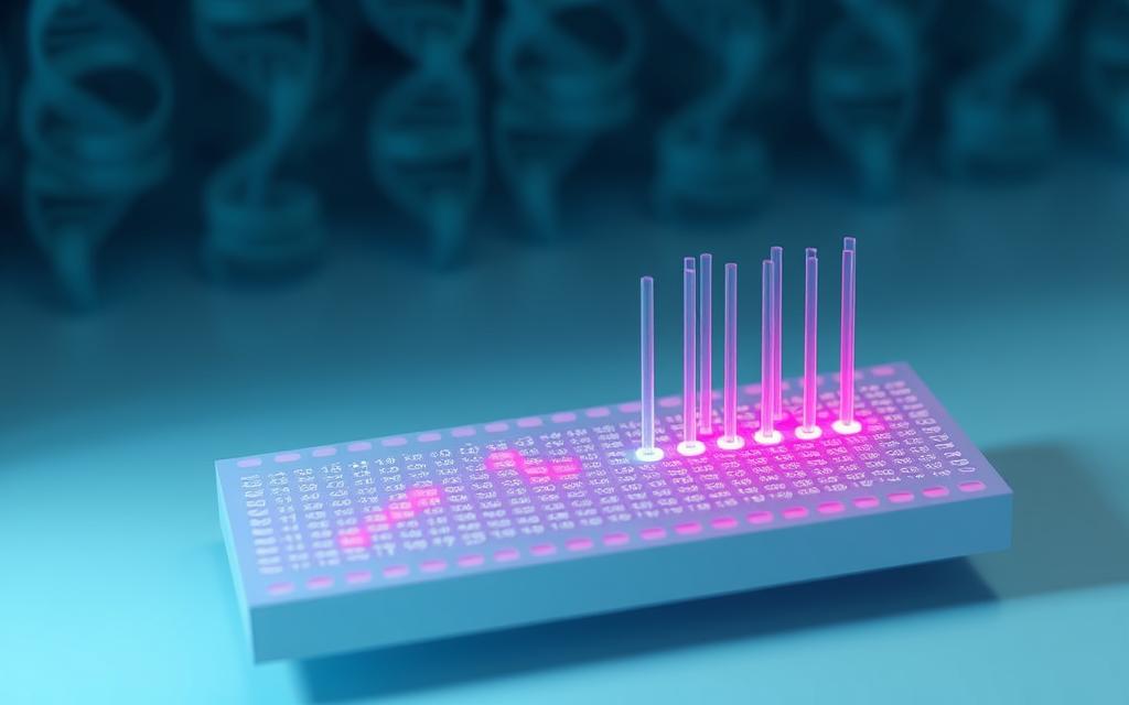 DNA microarray hybridisation principle