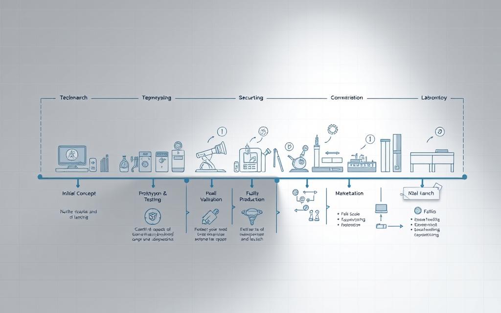 technology transfer phases diagram